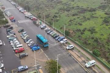 Filomena deja abundantes lluvias sobre Jinámar y en otras zonas de Telde/TA.